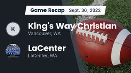 Recap: King's Way Christian  vs. LaCenter  2022