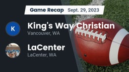 Recap: King's Way Christian  vs. LaCenter  2023