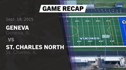 Recap: Geneva  vs. St. Charles North  2015