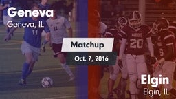 Matchup: Geneva  vs. Elgin  2016