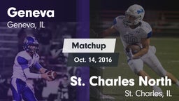 Matchup: Geneva  vs. St. Charles North  2016