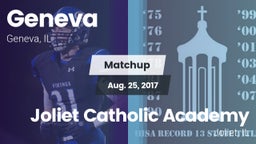 Matchup: Geneva  vs. Joliet Catholic Academy  2017