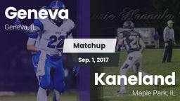 Matchup: Geneva  vs. Kaneland  2017