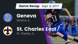 Recap: Geneva  vs. St. Charles East  2017