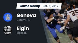 Recap: Geneva  vs. Elgin  2017