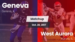 Matchup: Geneva  vs. West Aurora  2017