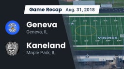 Recap: Geneva  vs. Kaneland  2018