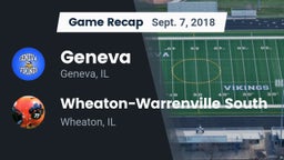 Recap: Geneva  vs. Wheaton-Warrenville South  2018