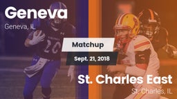 Matchup: Geneva  vs. St. Charles East  2018