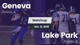 Matchup: Geneva  vs. Lake Park  2018