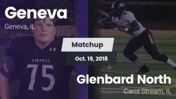 Matchup: Geneva  vs. Glenbard North  2018
