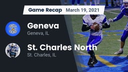 Recap: Geneva  vs. St. Charles North  2021