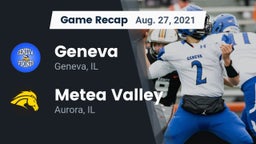 Recap: Geneva  vs. Metea Valley  2021