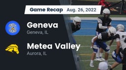 Recap: Geneva  vs. Metea Valley  2022