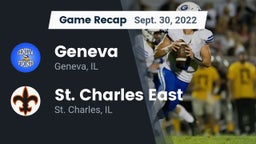 Recap: Geneva  vs. St. Charles East  2022