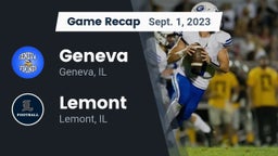 Recap: Geneva  vs. Lemont  2023