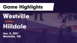 Westville  vs Hilldale  Game Highlights - Jan. 8, 2021