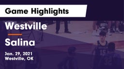 Westville  vs Salina  Game Highlights - Jan. 29, 2021