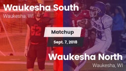 Matchup: Waukesha South High  vs. Waukesha North 2018