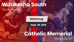 Matchup: Waukesha South High  vs. Catholic Memorial 2018