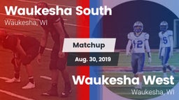 Matchup: Waukesha South High  vs. Waukesha West  2019