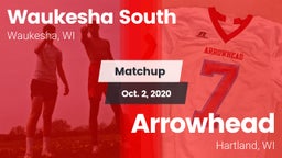 Matchup: Waukesha South High  vs. Arrowhead  2020