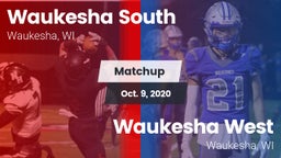 Matchup: Waukesha South High  vs. Waukesha West  2020