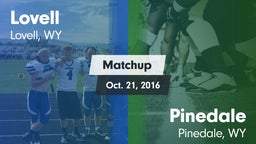 Matchup: Lovell  vs. Pinedale  2016