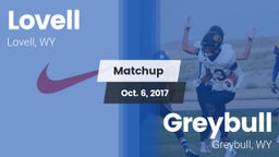 Matchup: Lovell  vs. Greybull  2017