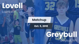 Matchup: Lovell  vs. Greybull  2018