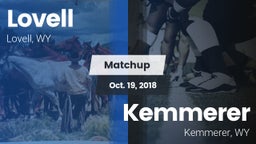 Matchup: Lovell  vs. Kemmerer  2018