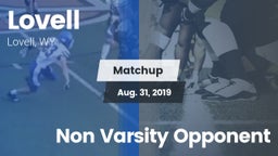 Matchup: Lovell  vs. Non Varsity Opponent 2019