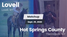 Matchup: Lovell  vs. Hot Springs County  2020