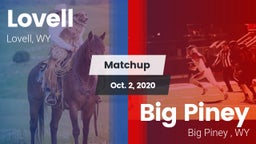 Matchup: Lovell  vs. Big Piney  2020