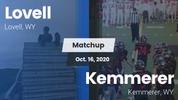 Matchup: Lovell  vs. Kemmerer  2020