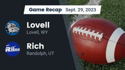 Recap: Lovell  vs. Rich  2023
