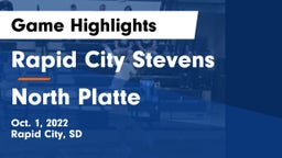 Rapid City Stevens  vs North Platte  Game Highlights - Oct. 1, 2022