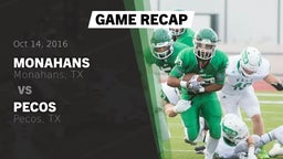 Recap: Monahans  vs. Pecos  2016