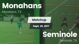 Matchup: Monahans  vs. Seminole  2017