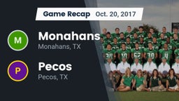 Recap: Monahans  vs. Pecos  2017