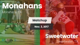 Matchup: Monahans  vs. Sweetwater  2017