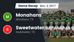 Recap: Monahans  vs. Sweetwater  2017