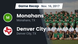 Recap: Monahans  vs. Denver City  2017