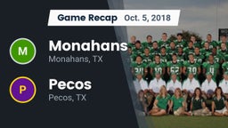 Recap: Monahans  vs. Pecos  2018