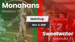 Matchup: Monahans  vs. Sweetwater  2018