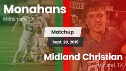 Matchup: Monahans  vs. Midland Christian  2019