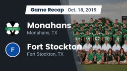Recap: Monahans  vs. Fort Stockton  2019