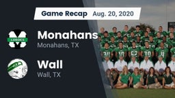 Recap: Monahans  vs. Wall  2020
