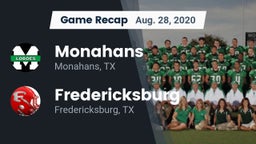 Recap: Monahans  vs. Fredericksburg  2020