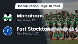 Recap: Monahans  vs. Fort Stockton  2020